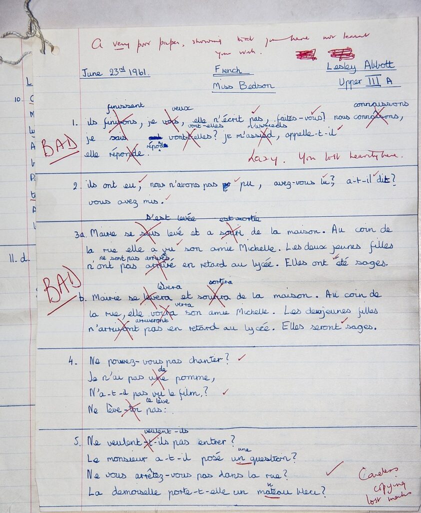 school, exam, french, bad, wrong, fail, teacher, education, learning, 1960s, england, exam, exam, exam, exam, exam, fail, fail, fail
